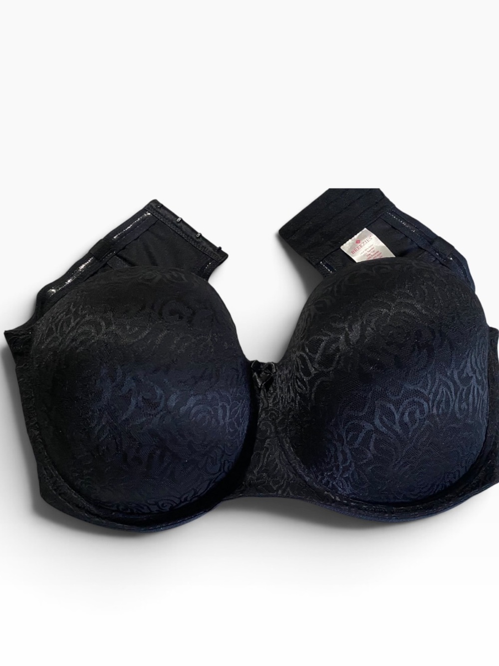 Breezies Wild Rose Lace Strapless Underwire 44F Bra New in Package!